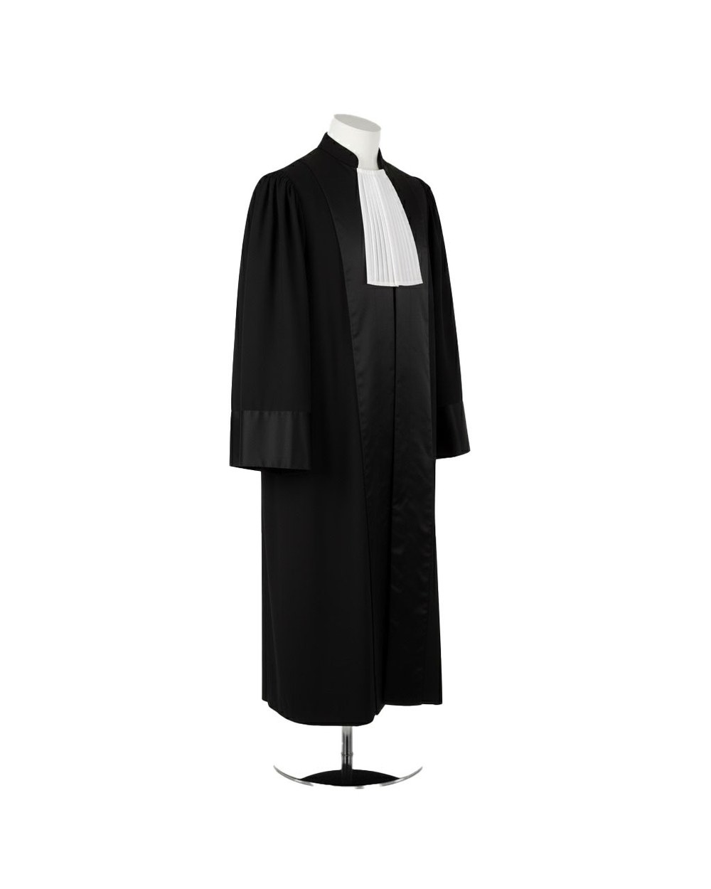 Robă de judecător Prestige, vedere din profil — silueta din profil